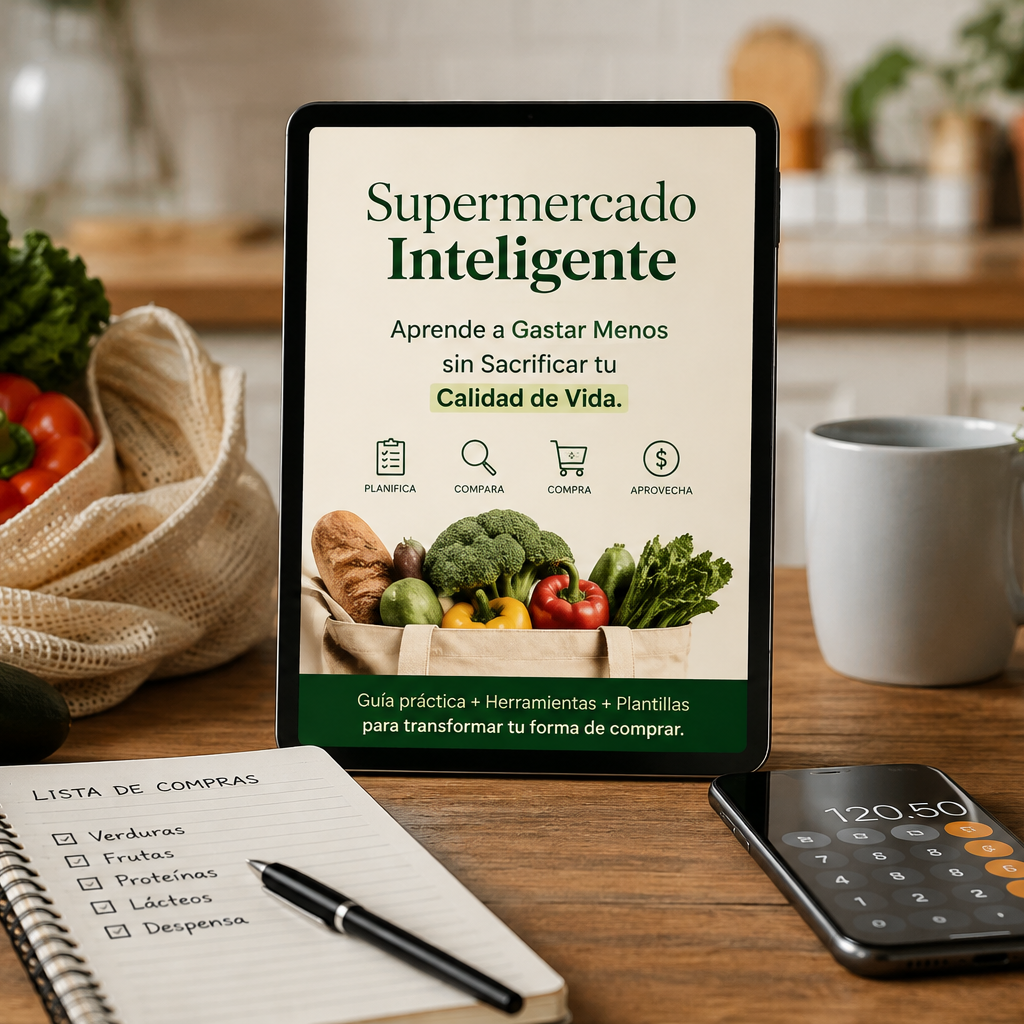 Supermercado Inteligente | Aprende a Gastar Menos sin Sacrificar tu Calidad de Vida + 5 Regalos 🎁